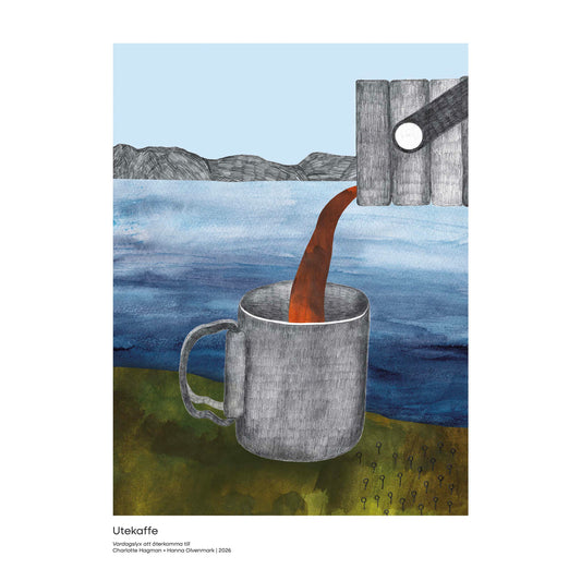 Utekaffe poster
