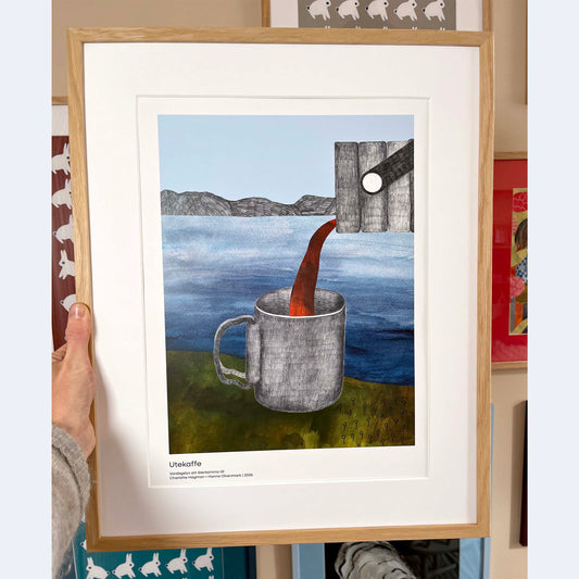 Utekaffe poster